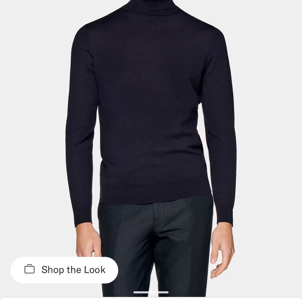 Suitsuply Turtleneck pure Australian Marino wool